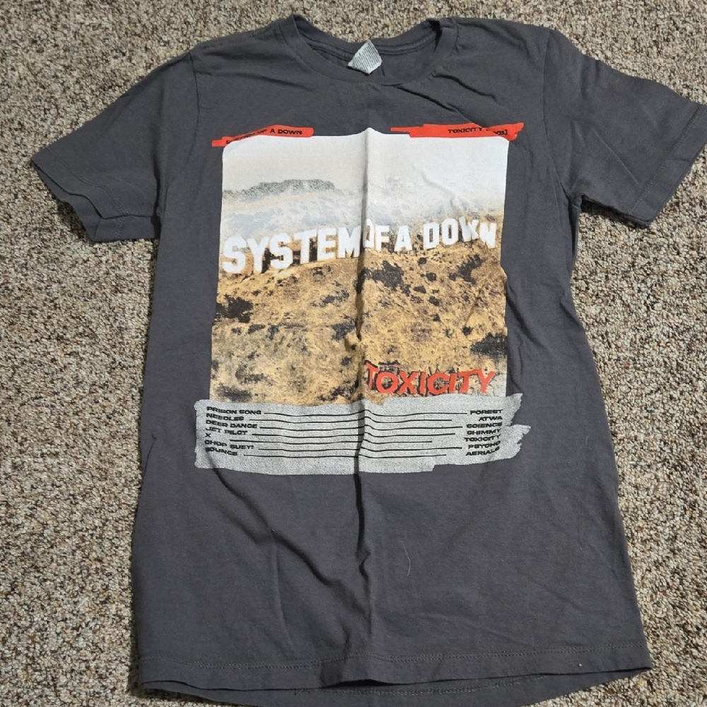 System of a Down Graphic T-Shirt - Gray